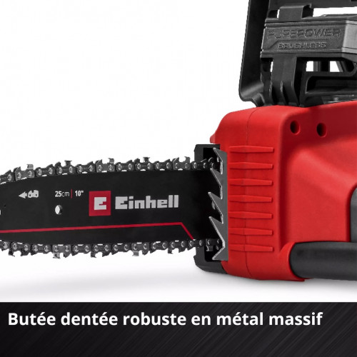 Tronçonneuse sans fil – GE-LC 18/25 Li BL-Solo - 22,5 cm - Brushless - 6,5 m/s - 18 V - EINHELL