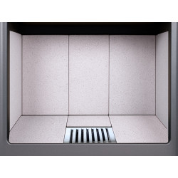 Poêle à bois acier – SAMIRA 10,56 kW – 150 m³ – Haut rendement 85 % – Sortie horizontale – Classe A – avec range-bûches - Eider Biomasa