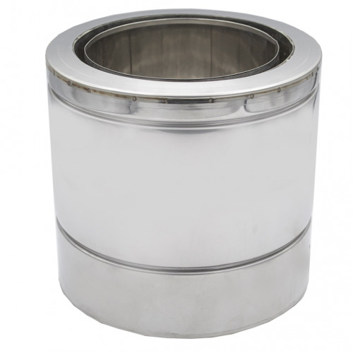 Adaptateur bas conduit flexible isolé vers conduit DP Pellets Ø100 - Joncoux
