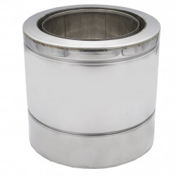 Adaptateur bas flexible isolé – Ø80 mm vers conduit pellets Ø140 mm de marque Joncoux, référence: B9095100