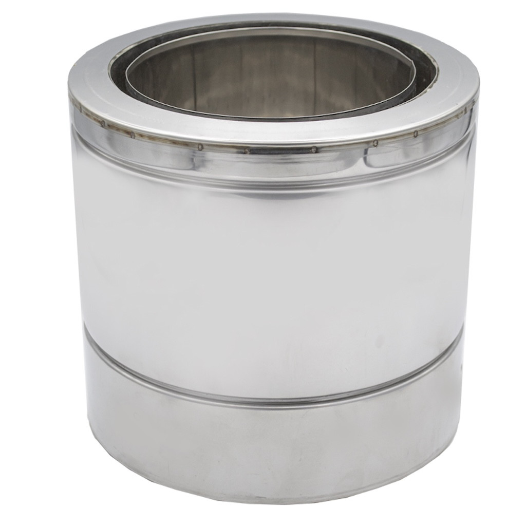 Joncoux Adaptateur bas flexible isolé – Ø80 mm vers conduit pellets...