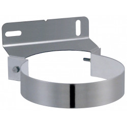 Bride murale réglable – Ø80 mm - de 60 à 110 mm - Inox galvanisé de marque Joncoux, référence: B9095900