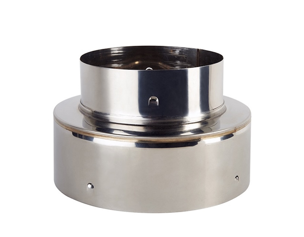 Joncoux Embout de finition haut/bas pour conduit flexible isolé Ø80...