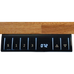 Établi bois hauteur réglable électriquement – WB210ELIFT_230V – 1885 x 615 mm – 70 kg – 2 presses - Holzmann