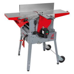 Dégauchisseuse raboteuse – 260 mm – 400V – 2 fers réversibles – HOTTE Ø100 mm – Fonte alu de marque Holzmann, référence: B9099800