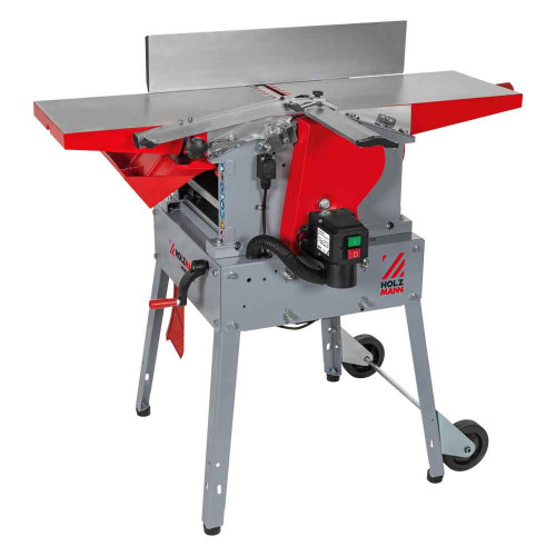 Dégauchisseuse raboteuse – 260 mm – 400V – 2 fers réversibles – HOTTE Ø100 mm – Fonte alu - Holzmann