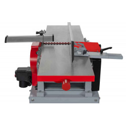 Dégauchisseuse raboteuse – 260 mm – 400V – 2 fers réversibles – HOTTE Ø100 mm – Fonte alu - Holzmann