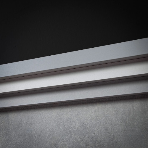 Cheminée électrique décorative – RETRO CONCRETE – 1800W – Télécommande – Blanc & gris béton - DLC Home