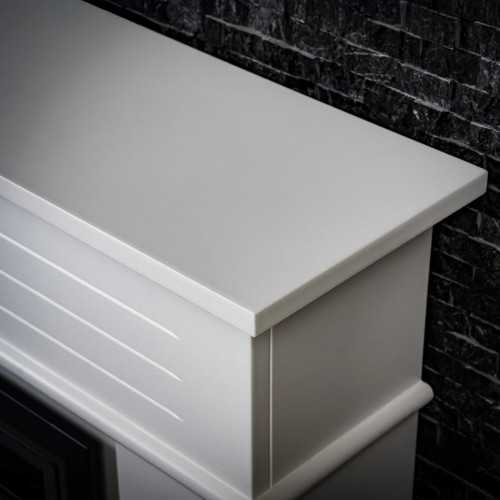 Cheminée électrique – Alegre – 1800 W – Effet flamme réaliste – Chauffage 17 à 27 °C – Bluetooth & Wi-Fi - DLC Home