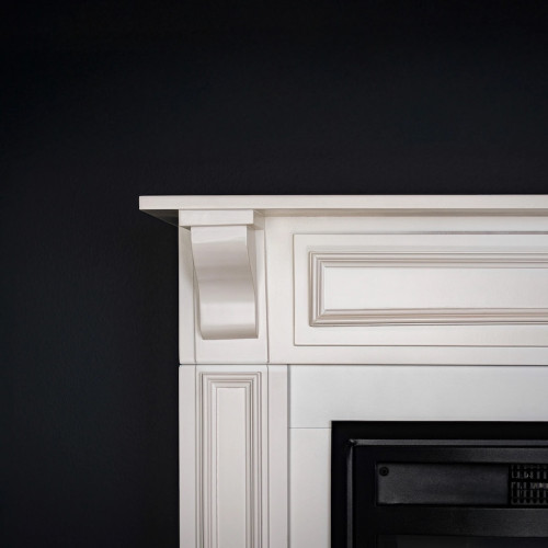 Cheminée électrique - Mykonos - 1800 W avec effet flamme réaliste, chauffage 17 à 27 °C Bluetooth Wi-Fi - DLC Home