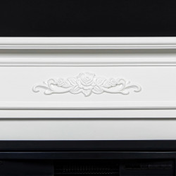 Cheminée électrique décorative style sculpté – MODENA EF 4 – 1800W - télécommande - effet flame - DLC Home