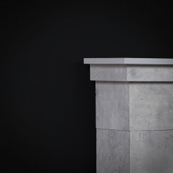 Cheminée électrique décorative – LEMBONGAN EF 4 – 1800W – télécommande - effet flame - gris - DLC Home