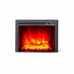 Cheminée électrique encastrable 26” – ElectricFlame 4 – 1800W – Effet LED multicolore & Wi-Fi de marque DLC Home, référence: B9100100