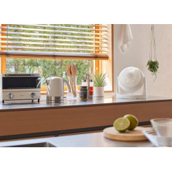 Ventilateur à poser, OHYAMA, Pcf-he18 w blanc 31 W, D25 cm de marque IRIS, référence: B9106000