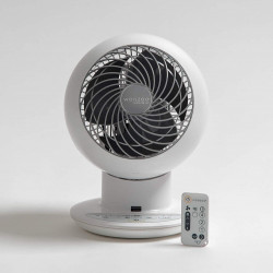 Ventilateur a poser, OHYAMA, Pcf-sc15t gris 38 W, D18 cm de marque IRIS, référence: B9106100