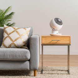 Ventilateur a poser, OHYAMA, Pcf-sc15t gris 38 W, D18 cm - IRIS