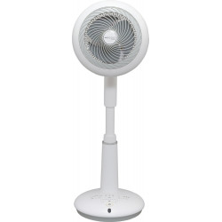 Ventilateur sur pied, OHYAMA, Stf-dc15t blanc 25 W, D22 cm - IRIS