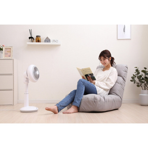 Ventilateur sur pied, OHYAMA, Stf-dc15t blanc 25 W, D22 cm - IRIS