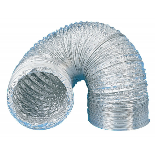 Conduit souple aluminium S&P, Diam. 100/100 mm, L. 3 m Csa100 - S&P