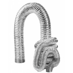 Conduit souple aluminium S&P, Diam. 100/100 mm, L. 3 m Csa100 - S&P
