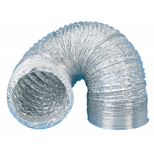 Conduit souple aluminium S&P, Diam. 125/125 mm, L. 3 m Csa125 - S&P