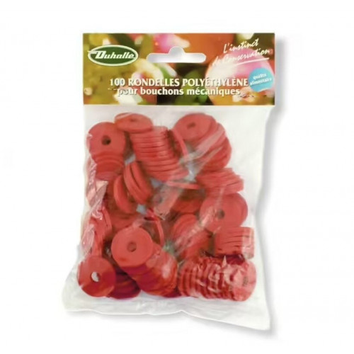 Lot de 100 rondelles pour bouchons mécaniques - DUHALLE