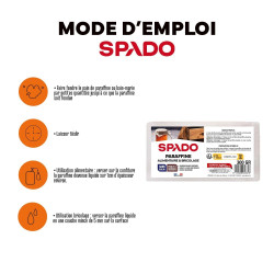 Pain paraffine solide universel ST WANDRILLE 300G - SPADO