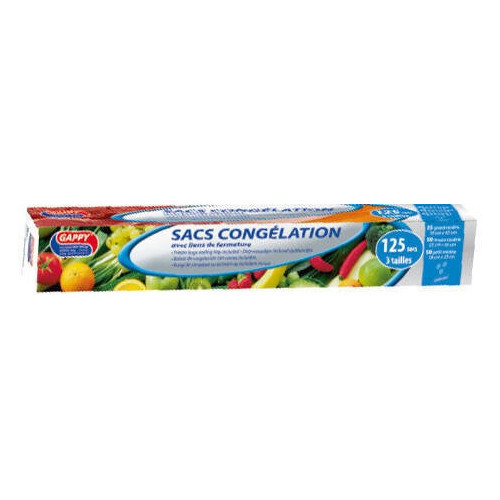 Sac Congelation 3 Tailles Assorties - GAPPY
