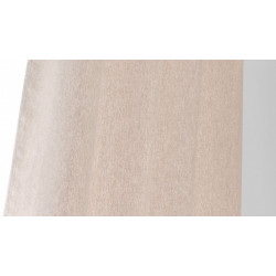 Rideau esprit naturel à galon fronceur - Beige - 135x260 cm - Coton/Lin - LINDER