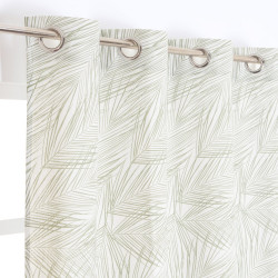Rideau tamisant Ianna vert 135 x 260 cm de marque JBY CREATION, référence: B9112600