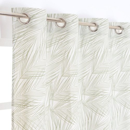 Rideau tamisant Ianna vert 135 x 260 cm - JBY CREATION