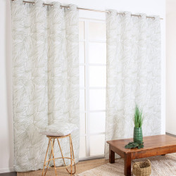 Rideau tamisant Ianna vert 135 x 260 cm - JBY CREATION