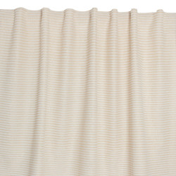 Rideau tamisant, Izoa beige l.140 x H.240 cm - JBY CREATION