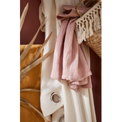 Rideau tamisant, Joey, l.140 x H.250 cm, coton ocre - Sans marque
