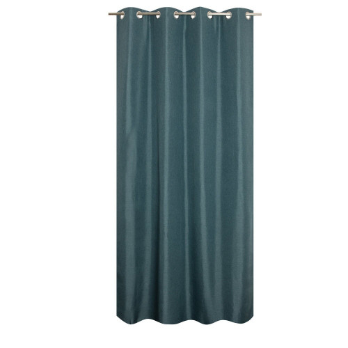 Rideau thermique, Chambray vert l.135 x H.240 cm - JBY CREATION
