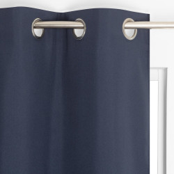 Rideau thermique, stop froid plus, l.135 x H.240 cm, bleu - JBY CREATION