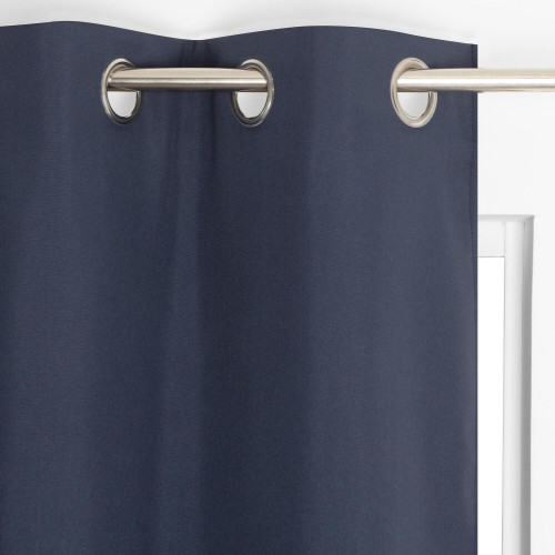 Rideau thermique, stop froid plus, l.135 x H.240 cm, bleu - JBY CREATION