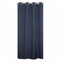 Rideau thermique, stop froid plus, l.135 x H.240 cm, bleu - JBY CREATION