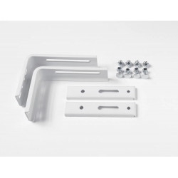 Lot de 2 équerres murales blanches pour tout type de store, 6 à 16 cm - Sans marque