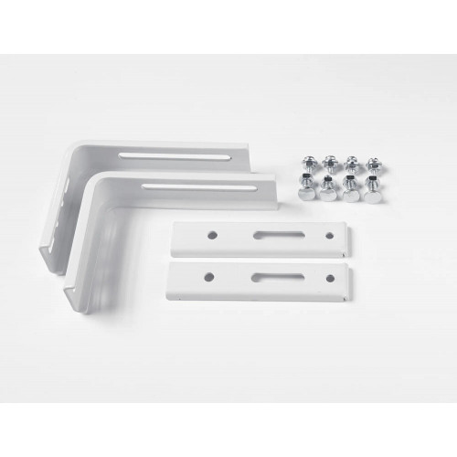 Lot de 2 équerres murales blanches pour tout type de store, 6 à 16 cm - Sans marque