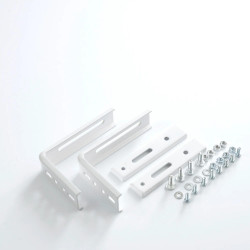 Lot de 2 équerres murales blanches pour tout type de store, 6 à 16 cm - Sans marque