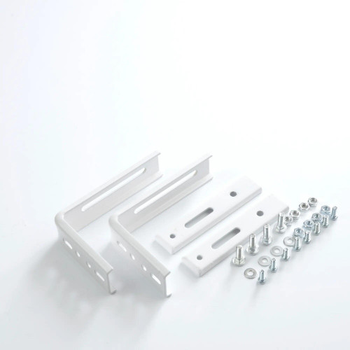 Lot de 2 équerres murales blanches pour tout type de store, 6 à 16 cm - Sans marque