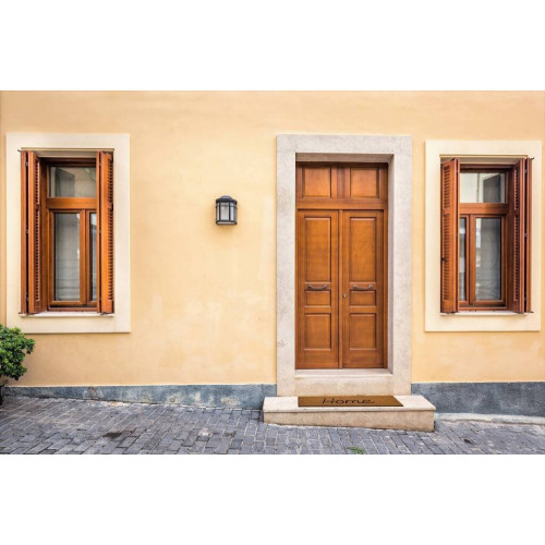 Paillasson coco multicouleur l.25 cm x L.75 cm - Sans marque