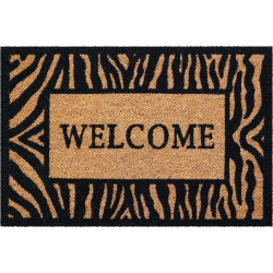 Paillasson coco multicouleur l.40 cm x L.60 cm de marque Sans marque, référence: B9117000