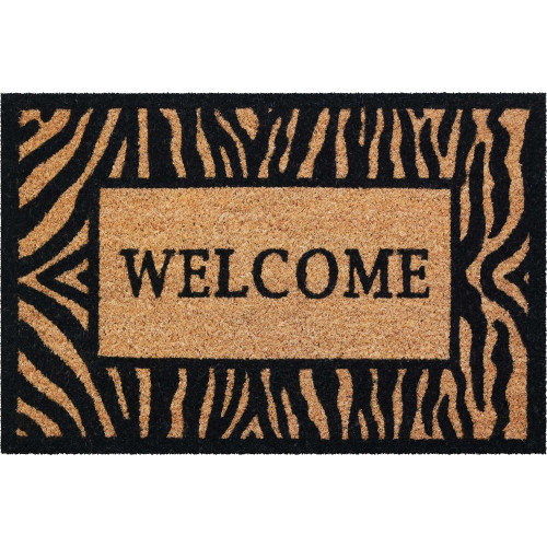 Paillasson coco multicouleur l.40 cm x L.60 cm - Sans marque