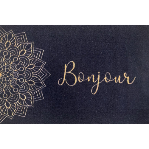 Paillasson noir l.40 cm x L.60 cm, Boston4060mandala - Sans marque