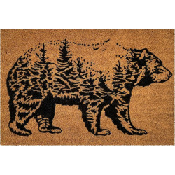 Tapis Coco Naturel Ours 40X60Cm de marque ID MAT, référence: B9118200