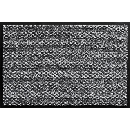 Tapis d'entree plastique gris l.60 cm x L.80 cm, Aurillac608002 - Sans marque