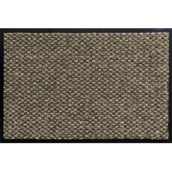 Tapis d'entree plastique marron l.60 cm x L.80 cm, Aurillac608010 - Sans marque