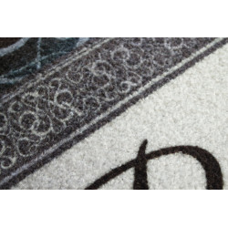Tapis Dallas Bienvenu Gris 40X60Cm - ID MAT
